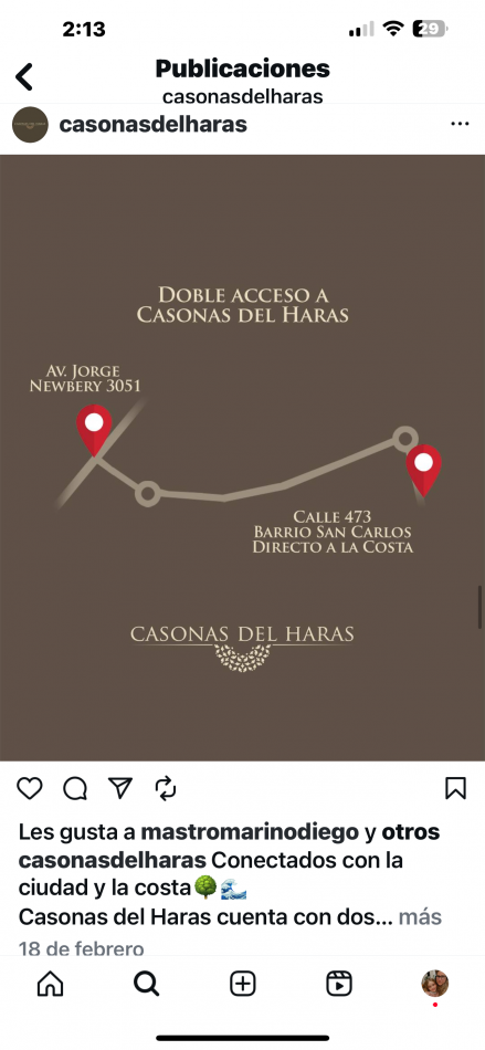 CASONAS DEL HARAS OPORTUNIDAD 